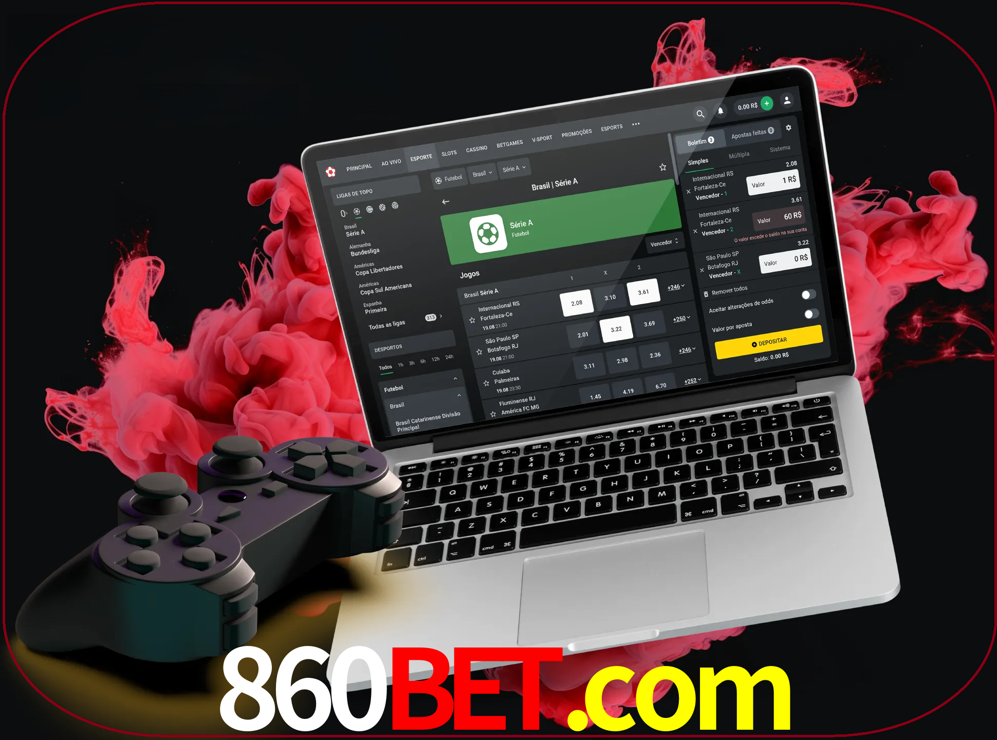 Visite a secção especial de jogos de vídeo em 860bet para descobrir em que jogos pode apostar e ganhar muito dinheiro.