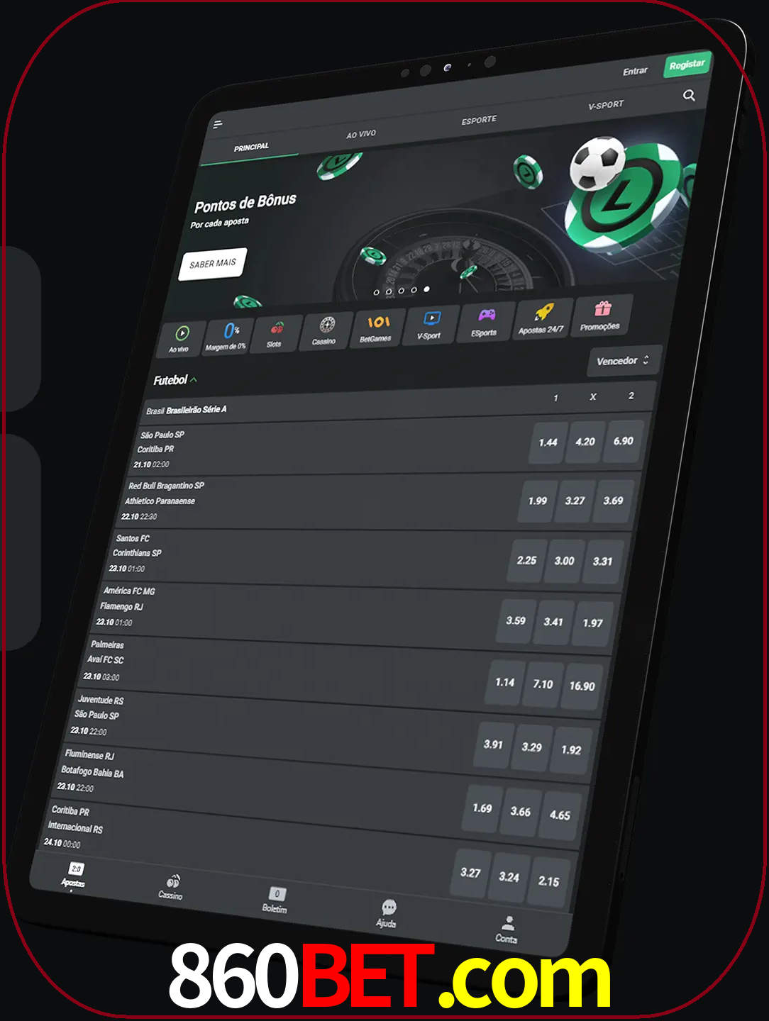 Você pode usar a versão do website em qualquer dispositivo.