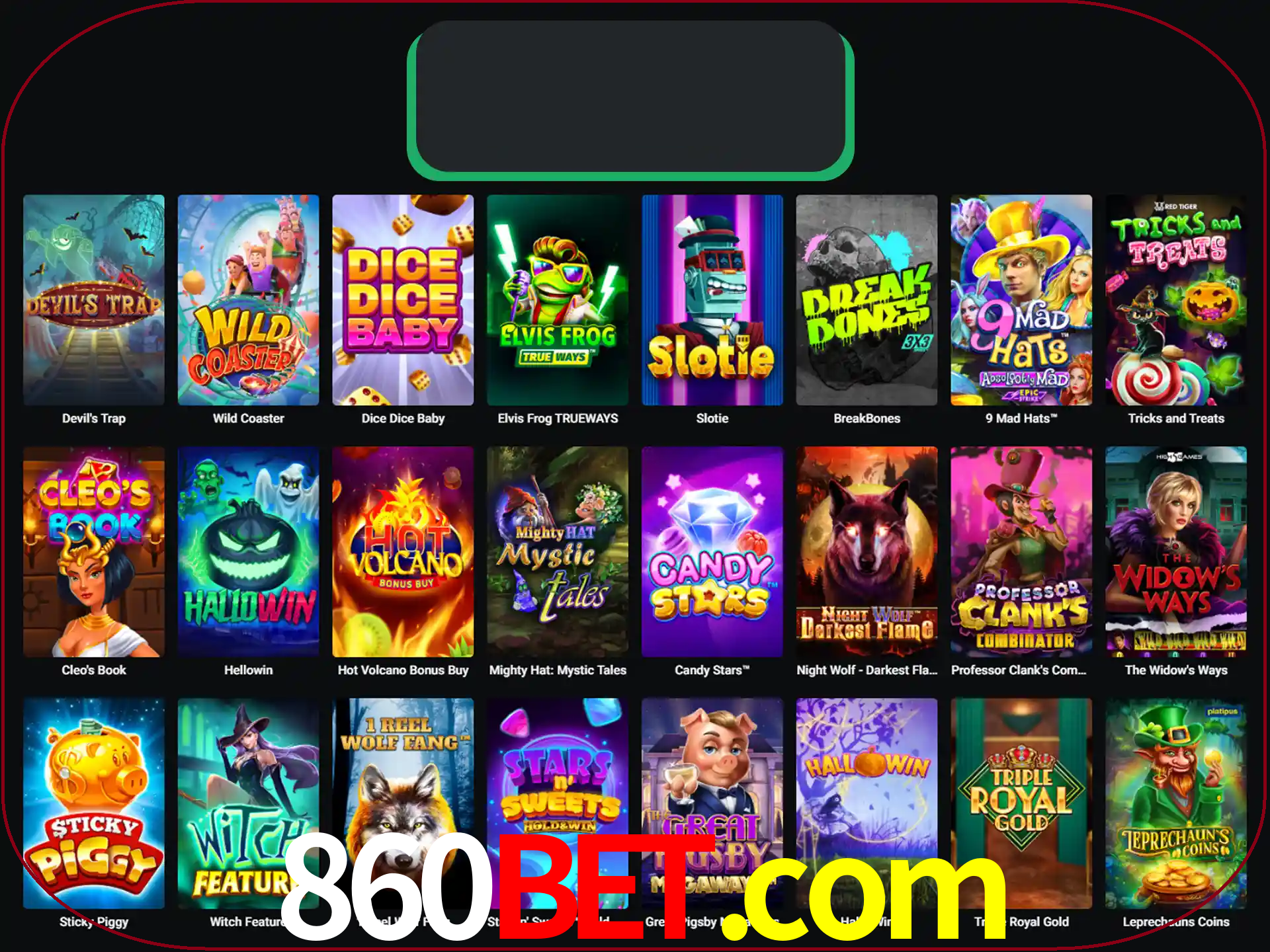 Procure por seus amados jogos de slot.